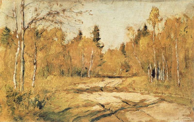 The Sunshine of Autumn, Levitan, Isaak